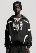 Black Nylon Track Jacket